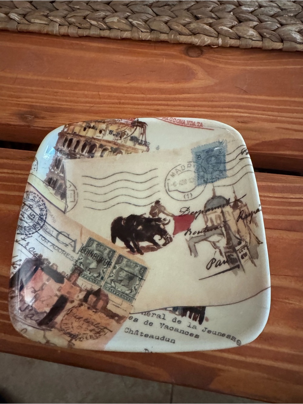 Williams-Sonoma Marc Lacaze 2008 Grand Tour Trinket Dish